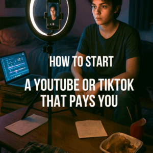 How To Start A Youtube Page And Get Paid