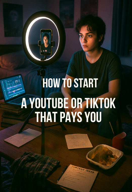 How To Start A Youtube Page And Get Paid